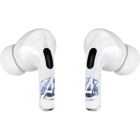 Marvel Avengers Blue Logo AirPods Skins